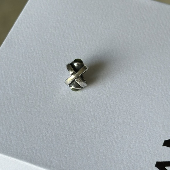 Pandora 925 ALE green muranum charm​​​ - Picture 6 of 7